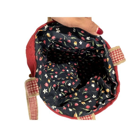 Vintage Style Tapestry Small Tote‎ | i1 - Picture 6 of 7